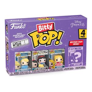 Disney Princess - Cinderella Snow White Aurora 4er Pack - Bitty Pop! Funko