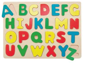 ABC PUZZLE KINDER Buchstaben Steckpuzzle Holzspielzeug Lernspielzeug