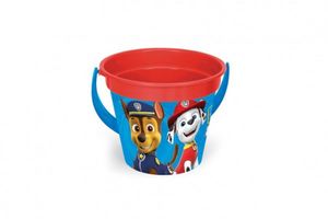 Okrągłe wiadro 3,4 l plastikowe Paw Patrol/Toad Patrol 23,5x17,5 cm 12m+ kijki do brodzenia