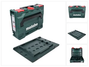 Metabo metaBOX 118 Werkzeugkoffer ( 626885000 ) + metaBOX Adapterplatte ( 626895000 )