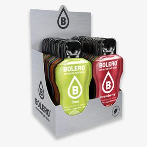 74 Bolero Sticks 3g Instant Getränkepulver zuckerfrei kalorienarm Mix Mixpaket Testpaket Kennenlernpaket Probierpaket beliebte Sorten Frucht Beeren