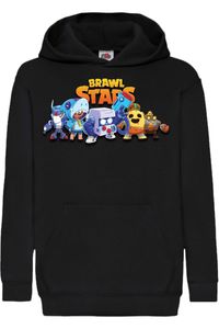 Heroes Bluza dziecięca Sweatshirt Brawl Stars Battle Royal Mobile Game, 12-13 lata - 152 / Czarny