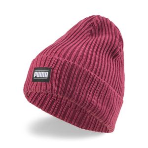 PUMA Unisex Mütze - Ribbed Classic Cuff Beanie, jeden rozmiar, einfarbig Lila