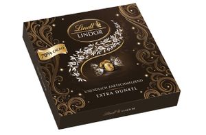 Lindt Lindor Winter Gift Box ekstra ciemna czekolada 186g