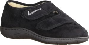 Medizinischer Schuh Liromed 476-3011 Schwarz, Mikrofaser, NEU - Herrenschuhe Prophylaxe Diabetiker, Schwarz
