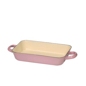 Riess Classic Pastell Bratpfanne 26/17cm Emaille Rosa