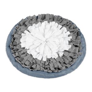Navaris Schnüffelteppich Spielzeug Suchteppich für Hunde - Schnupperteppich aus Polyester - Hundespielzeug Beschäftigung für Hund - waschbar