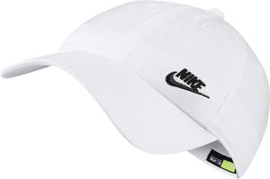 NIKE W NSW H86 FUTURA CLASSIC CAP WHITE/BLACK Jeden rozmiar