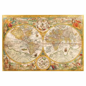CLEMENTONI Puzzle Historická mapa světa 2000 dílků