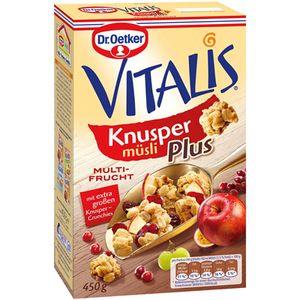Vitalis KnusperPlus Multifrucht - 7 x 450 g