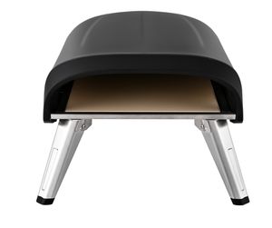 GMR Trading - Donna Rosa - plynová pec na pizzu s výkonom 4 kW (30-37 mbar) s bočným teplomerom, nastaviteľnou teplotou (do 400°) pre pizzu do Ø 30 cm.