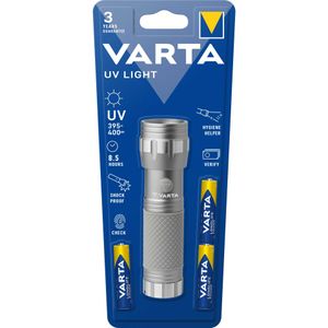 Varta 15638 101 421 Latarka srebrna UV Latarka UV LED