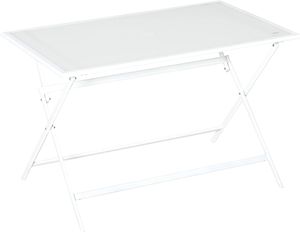 Klapptisch Gartentisch mit Ø42mm Ø50mm Schirmloch Falttisch klappbar Beistelltisch Balkontisch Pickn