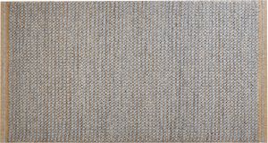 BELIANI Dywan szary wełniany 80 x 150 cm pętelkowy styl tradycyjny boho