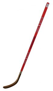 Laminierter Hockeyschläger links 125 cm rot
