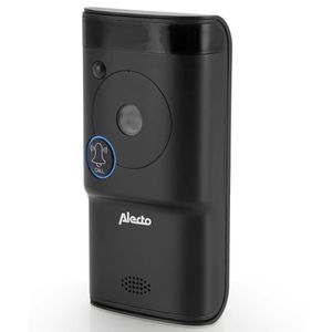 Alecto Wifi Türsprechanlage mit Kamera Schwarz DVC-1000