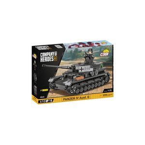 COBI 3045 Company of Heroes 3. Niemiecki czołg Panzer IV Ausf. G 610 klocków