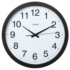 Hama PG-400 Jumbo Wanduhr (AA, Weiß, Kunststoff, Glas, 50 mm, 1,2 kg)