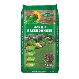 Allflor eco Langzeit Rasendünger 12,5kg, NPK Dünger für alle Rasensaaten für max. 625m²