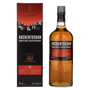 Auchentoshan 12 Jahre Single Malt Scotch Whisky in Geschenkpackung | 40 % vol | 0,7 l