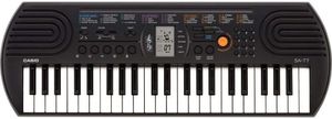 Casio SA 77 Kinder-Keyboard Black