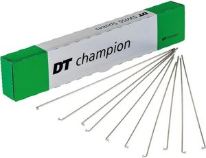 Speichen DT Swiss Champion M 2x294mm silber, Niro, ohne Nippel