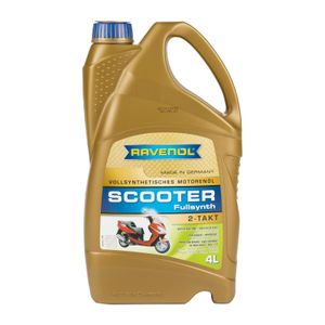 RAVENOL SCOOTER 2-Takt vollsynthetisches Motoröl Öl 4L 4Liter API TD Vespa Kymco