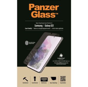 Panzerglass antibakteriálni sklo pro Samsung Galaxy S22 - Černá KP19809