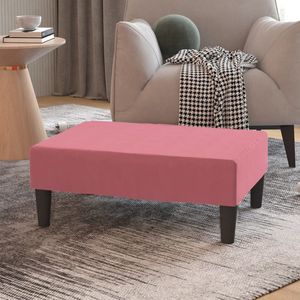 vidaXL Podnožka Pink 78x56x32 cm Velvet - Stolička - Podnožka - Podnožka - Podnožka