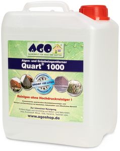 AGO Quart 1000 Algenentferner Grünbelagentferner und Flechtenentferner 5 Liter