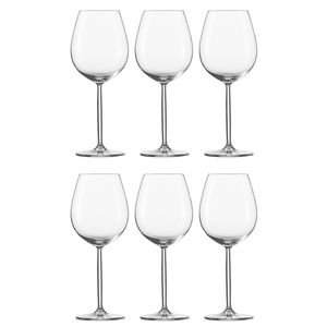 Schott Zwiesel 104096 Diva Rotweinglas / Wasserglas, 612ml, H 24,5cm, klar (6 Stück)