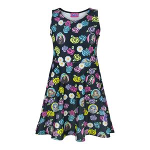 Bratz - Kleid mit ausgestelltem Rock für Mädchen NS7330 (158-164) (Bunt)