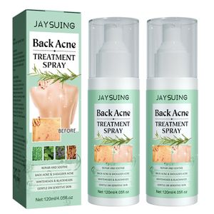 2 Stück Salicylic Acid Körper Akne Spray, Rücken Akne Behandlungsspray, bei Pickeln an Rücken & Körper, Tiefenreinigung, Sanft zur Haut, 120ml