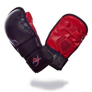 Ju-Sports MMA Allround Handschuhe Rot Schwarz - Unisex - Erwachsene, Größe:XL