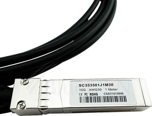 BlueOptics JD095C-BL InfiniBand kábel 1 m SFP+ čierny (JD095C-BL) BlueOptics JD095C-BL InfiniBand kábel 1 m SFP+ čierny (JD095C-BL)