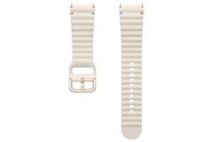 Samsung Originele Watch7 Sport Band voor de Galaxy Watch 4 / 5 / 6 / 7 (20 mm) - M/L - Cream