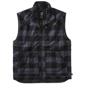 BRANDIT Lumber Vest black/grey Gr. XXL