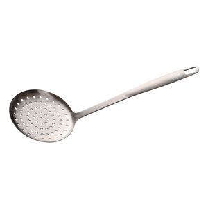Stanley Rogers Abseihlöffel 30,5 cm, Schaumlöffel mit formschönen Design aus hochwertigem Edelstahl, Schöpflöffel mit Premium Oberflächenveredlung in satinierter Optik (Farbe: Silber), Menge: 1 Stück