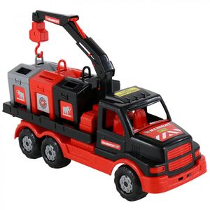 MAMMOET Müllwagen Truck LKW Kinderspielzeug Fahrzeug Müllauto Sandspielzeug