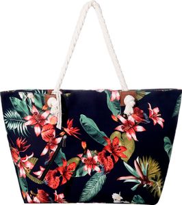 Große Strandtasche wasserabweisend mit Reißverschluss - Karibik Lifestyle Große Strandtasche wasserabweisend mit Reißverschluss - Karibik Lifestyle