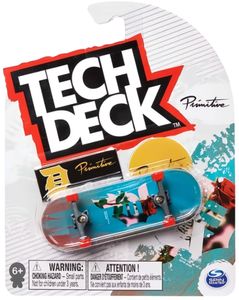 Tech Deck fingerboard skateboard Primitive + nálepka