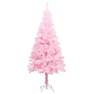 Duolm Künstlicher Weihnachtsbaum mit Ständer Rosa 150 cm PVC