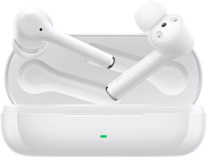 HUAWEI FreeBuds 3i, bílá barva - bezdrátová sluchátka s aktivním potlačením hluku (ultrarychlé připojení Bluetooth, 10mm reproduktor).