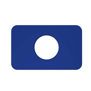 Karte kompatibel für Apple Airtag Portemonnaie Geldbörse Geldbeutel - Blau