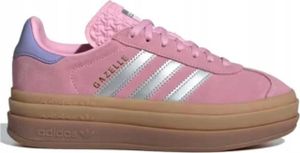 Adidas Gazelle Bold J v ružovo-fialovej farbe pre mladých - 5 UK - 38 EU - 5.5 US / Pink Purple Adidas Gazelle Bold J v ružovo-fialovej farbe pre mladých - 5 UK - 38 EU - 5.5 US / Pink Purple