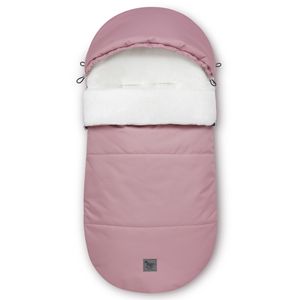 Pepi Winterfußsack - Schlafsack für Buggy Kinderwagen Babyschale Babyfußsack mit Reißverschluss - Waschbar - MaxiBoo Old Rosa