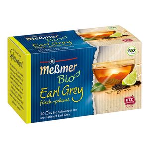 MeßmerEarl Grey Schwarzer Tee mit Bergamotte Aroma frisch 35g