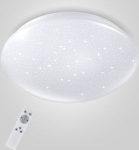 18W Sternenhimmel LED Deckenleuchte Deckenlampe Badleuchte mit Fernbedienung, Lichtfarbe und Helligkeit einstellbar