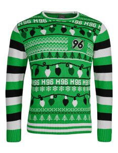 Hannover 96 H96 Weihnachtssweater LED Gr. M