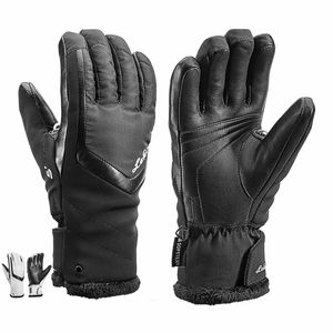 Leki Damen Ski Handschuh STELLA S LADY Trigger schwarz, Größe:8